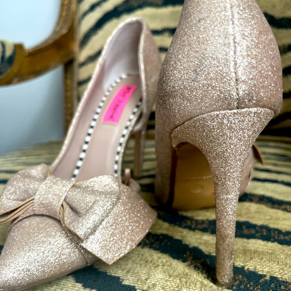 Betsey Johnson evening heels